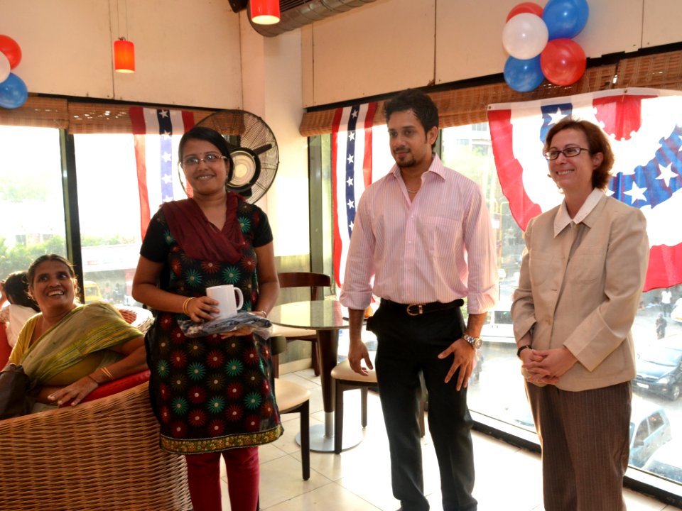 The U.S Consulate Chennai celebrated its two-year anniversary on Facebook with U.S. Consul General Jennifer McIntyre, actors Bharath Srinivasan and Jeyam Ravi25