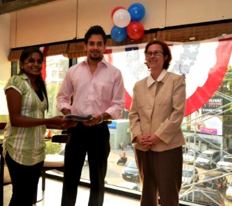 The U.S Consulate Chennai celebrated its two-year anniversary on Facebook with U.S. Consul General Jennifer McIntyre, actors Bharath Srinivasan and Jeyam Ravi19