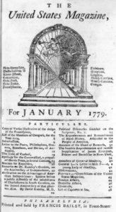 The United States magazine for January 1779 LCCN2004673357