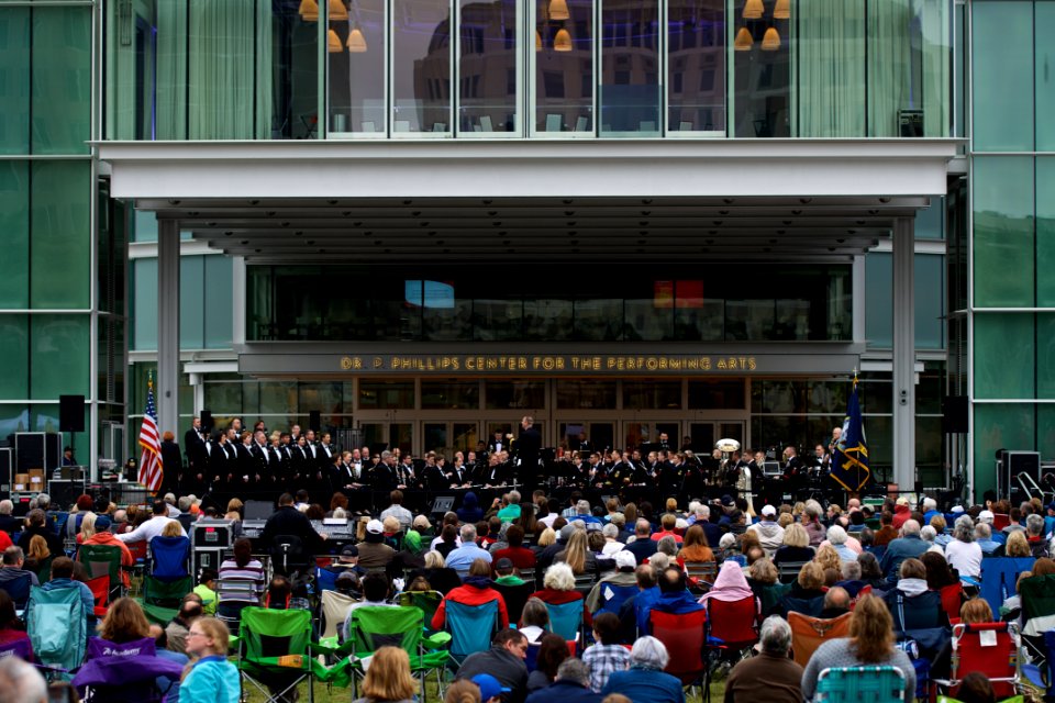 The U.S. Navy Band performs a concert at the Dr. Phillips Center for the Performing Arts (16729021816)