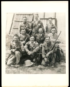 The United States Free Rifle Team, winners of the international matches at Antwerp, Belgium, who will arrive in New York August 23rd LCCN2016645653
