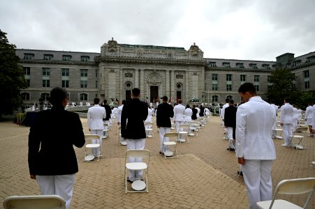 The United States Naval Academy holds the fifth swearing-in event for the Class of 2020 (49923296133)