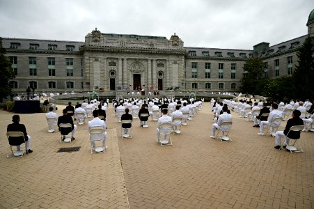 The United States Naval Academy holds the fifth swearing-in event for the Class of 2020 (49924124937)