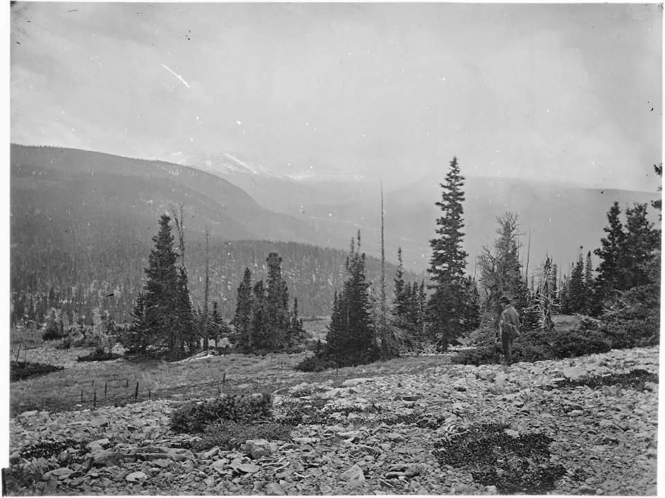 The Uinta Mountains, view from Photograph Ridge. Summit County, Utah. - NARA - 516923