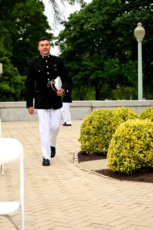 The United States Naval Academy holds the fifth swearing-in event for the Class of 2020 (49923322806)