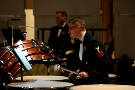 The United States Navy Band performs at the 2014 Virginia Music Educators Association conference in Norfolk, Va. (15663593238)