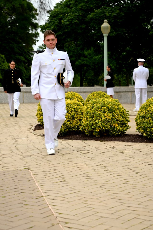 The United States Naval Academy holds the fifth swearing-in event for the Class of 2020 (49923353691)