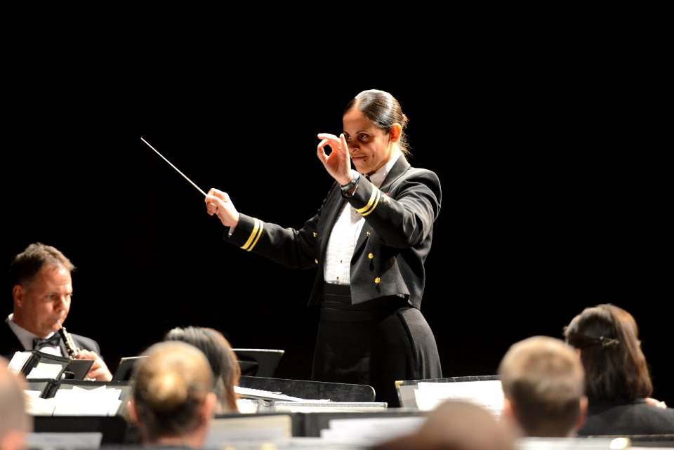 The United States Navy Band Concert Band performs at Wakefield HS in Arlington, VA (16760912838)