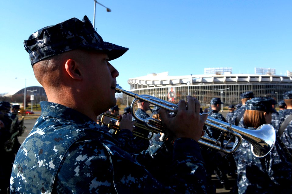 The United States Navy Band rehearses for Presidential Inauguration (8234333651)