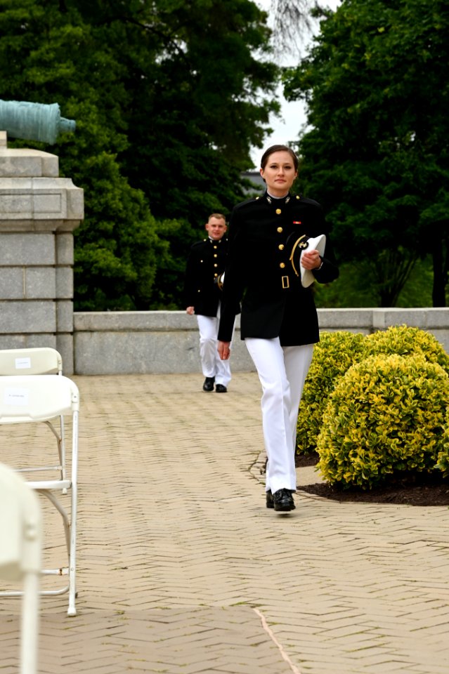 The United States Naval Academy holds the fifth swearing-in event for the Class of 2020 (49923662532)