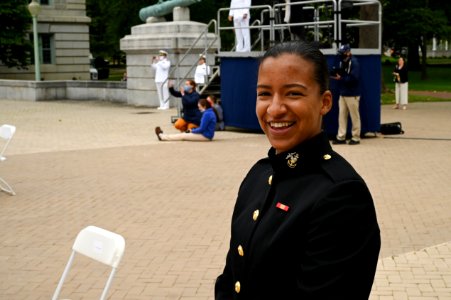 The United States Naval Academy holds the fifth swearing-in event for the Class of 2020 (49923981461)