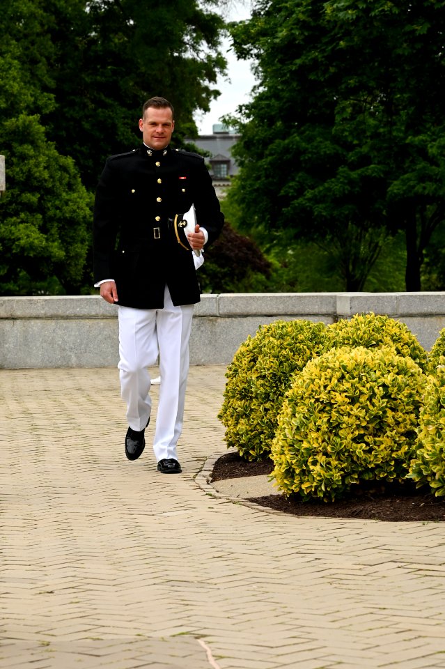 The United States Naval Academy holds the fifth swearing-in event for the Class of 2020 (49923662932)