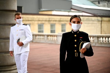 The United States Naval Academy holds the fifth swearing-in event for the Class of 2020 (49924290642)
