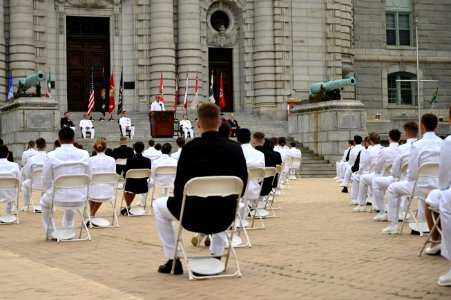 The United States Naval Academy holds the fifth swearing-in event for the Class of 2020 (49923299278)