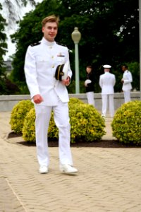 The United States Naval Academy holds the fifth swearing-in event for the Class of 2020 (49923347876)