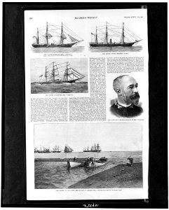 The United States steamer Vandalia The United States steamer Nipsic ; The United States steamer Trenton ; The late Capt. C.M. Schoonmaker, of the Vandalia ; The harbor of Apia, with LCCN94504954
