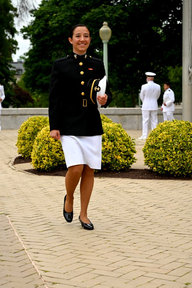 The United States Naval Academy holds the fifth swearing-in event for the Class of 2020 (49923352976)