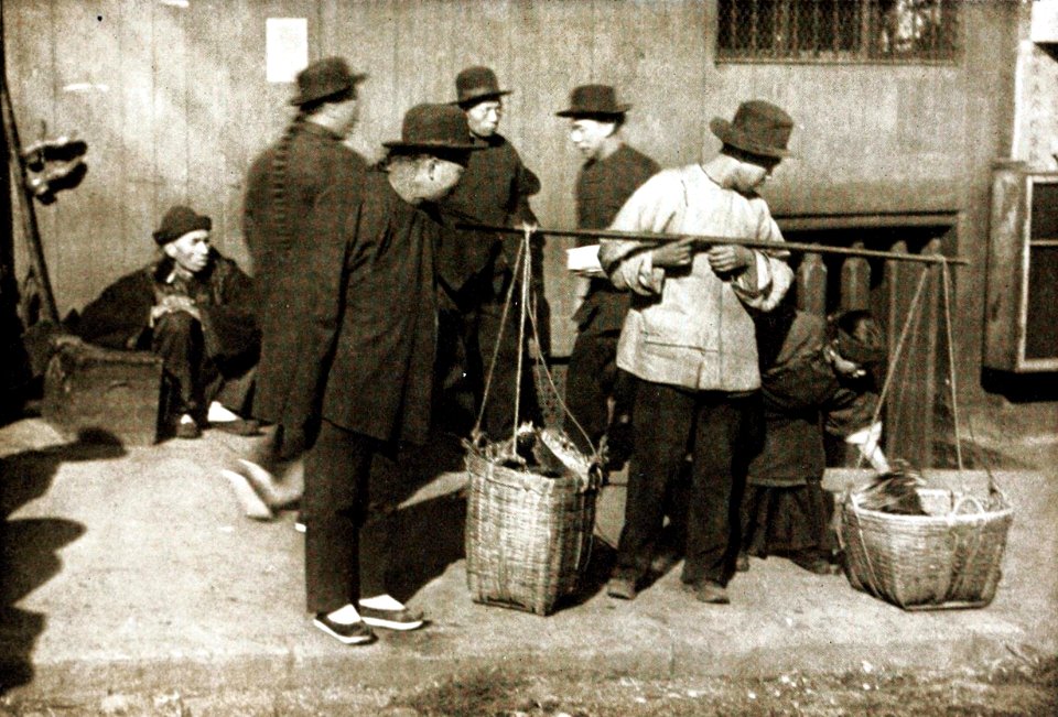 The Vegetable Peddler Genthe