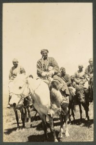 The Victor of a Buzkashi game photo