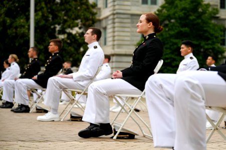 The United States Naval Academy holds the fifth swearing-in event for the Class of 2020 (49924125122)