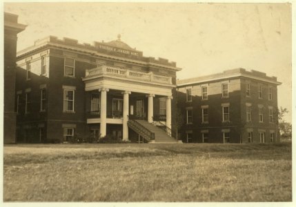 The Virginia K. Johnson Home. (A House of Refuge for Unmarried Mothers under twenty-one years old.) A large proportion of the girls here came from the farms, their lives stunted by the LOC nclc.00228
