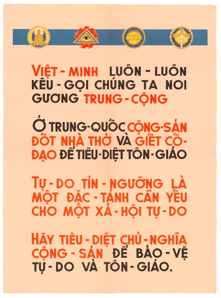 The Vietminh Are Against Religion - NARA - 5730133