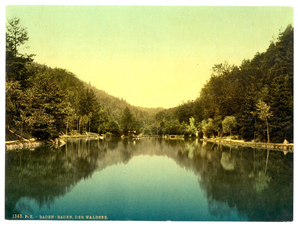 The Waldsee, Baden-Baden, Baden, Germany-LCCN2002696327