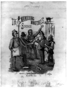 The Wandering Minstrel's Serenade LCCN2001701535