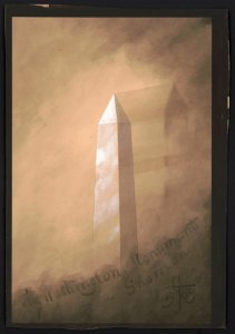 The Washington Monument as a gnomon - C.T. LCCN2016652766