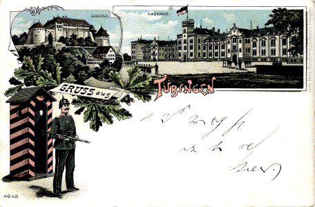 Thiepvalkaserne (AK Gebr. Metz ca1900 TPk112)