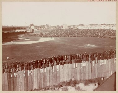 The winning team, 1897, Boston (winners) versus Baltimore, played at Baltimore LCCN2013646079