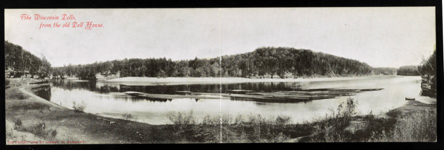 The Wisconsin Dells, from the old Dell House LCCN2013646923 photo