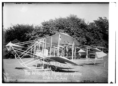 The Willoughby Hydro-aeroplane. Pelican. LCCN2014689705
