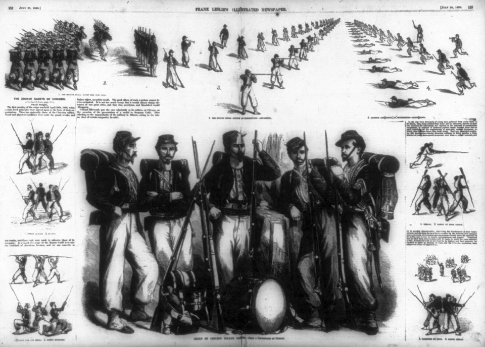 The Zouave Cadets of Chicago LCCN2006677961