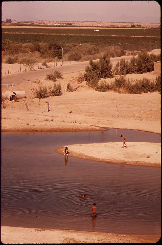 The-colorado-river-shrinks-to-a-trickle-at-the-mexican-border-these-swimmers-and-bathers-are-on-the-mexican-side-may-1972 7006587934 o