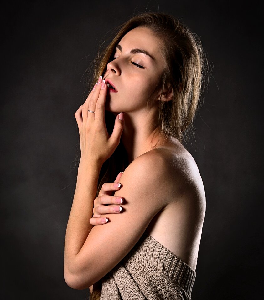 Portrait portrait of a woman ms