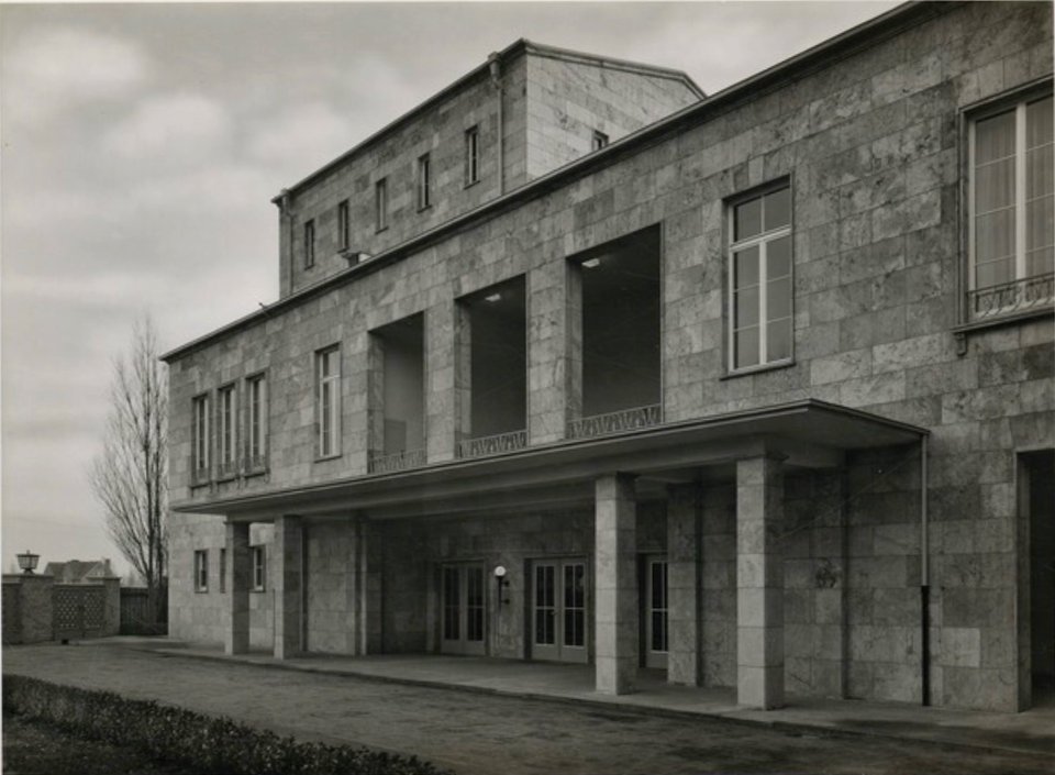 Theatersaal der I.G., Wolfen Ansicht von Norden