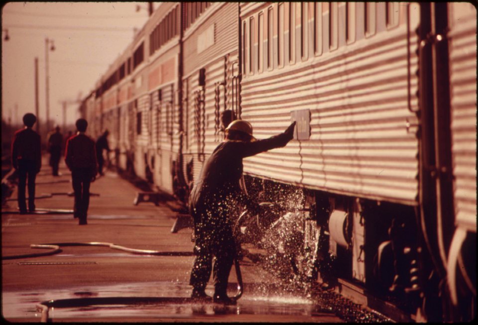 The-southwest-limited-an-overnight-train-from-los-angeles-california-to-albuquerque-new-mexico-makes-an-early-morning-stop-at-winslow-arizona-for-a-change-of-engineer-conductors-and-brakemen-june-1974 7158165210 o