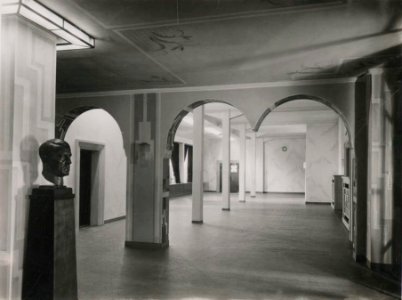 Theatersaal der I.G., Wolfen Ansicht Foyer