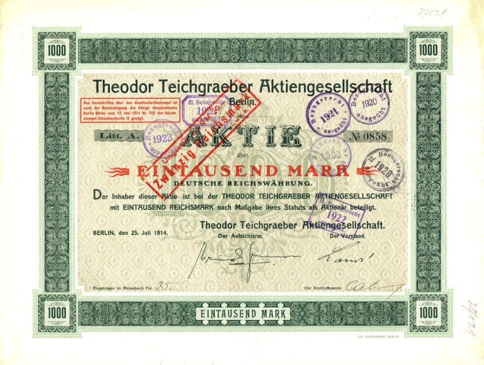 Theodor Teichgraeber 1914