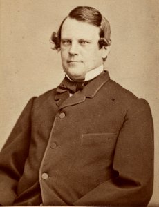 Theodor Rabenius in 1860s photographed by Henri Osti photo