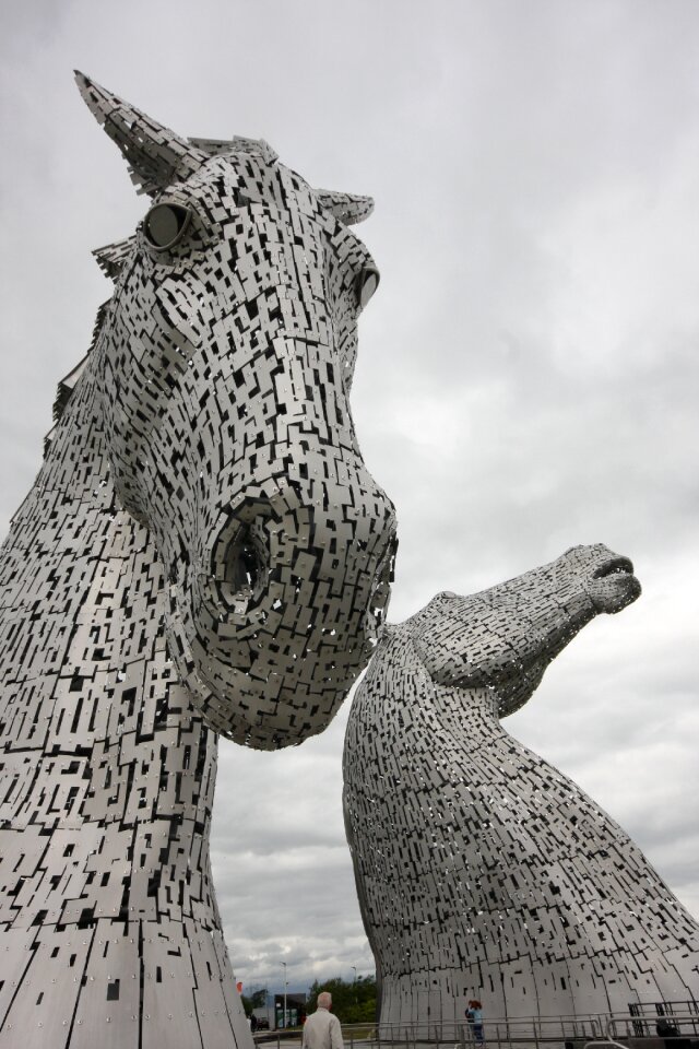 Kelpies falkirk helix