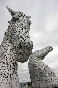 Kelpies falkirk helix