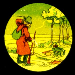 Theodor von Kramer (T.v.K) no 7, GBN, Two hunters with shooting accident, picture 3