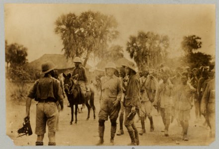 Theodore Roosevelt and Kermit Roosevelt with others in Africa LCCN92519591