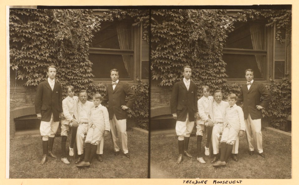 Theodore Roosevelt and his sons LCCN2009631454