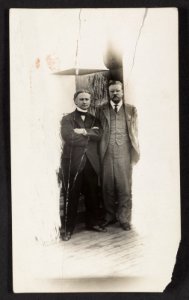 Theodore Roosevelt and Houdini, S.S. Imperator LCCN2013651604