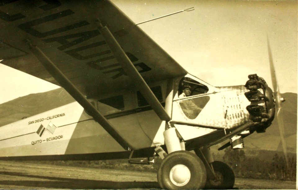 Theodore Gildred Good Will Flight to South America Ryan B-5