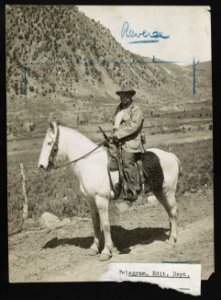 Theodore Roosevelt returning to Glenwood Springs, Colorado LCCN2013650912