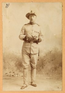 Theodore Roosevelt, full-length portrait, facing front, in uniform LCCN2013649463